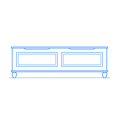 Furniture Benches Ikea Hornsund Bench Outline Drawing Svg Vector, Free Vectors File